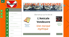 Desktop Screenshot of amicalevendeuvre.com