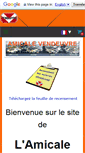 Mobile Screenshot of amicalevendeuvre.com